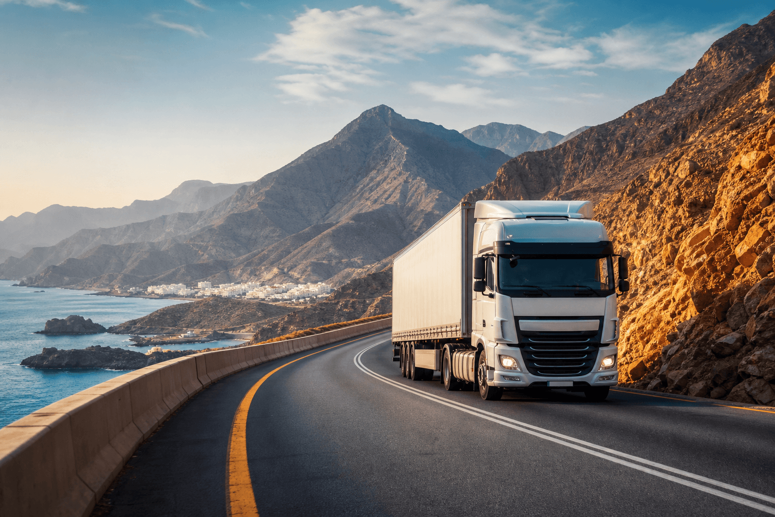 Oman truck driver guide