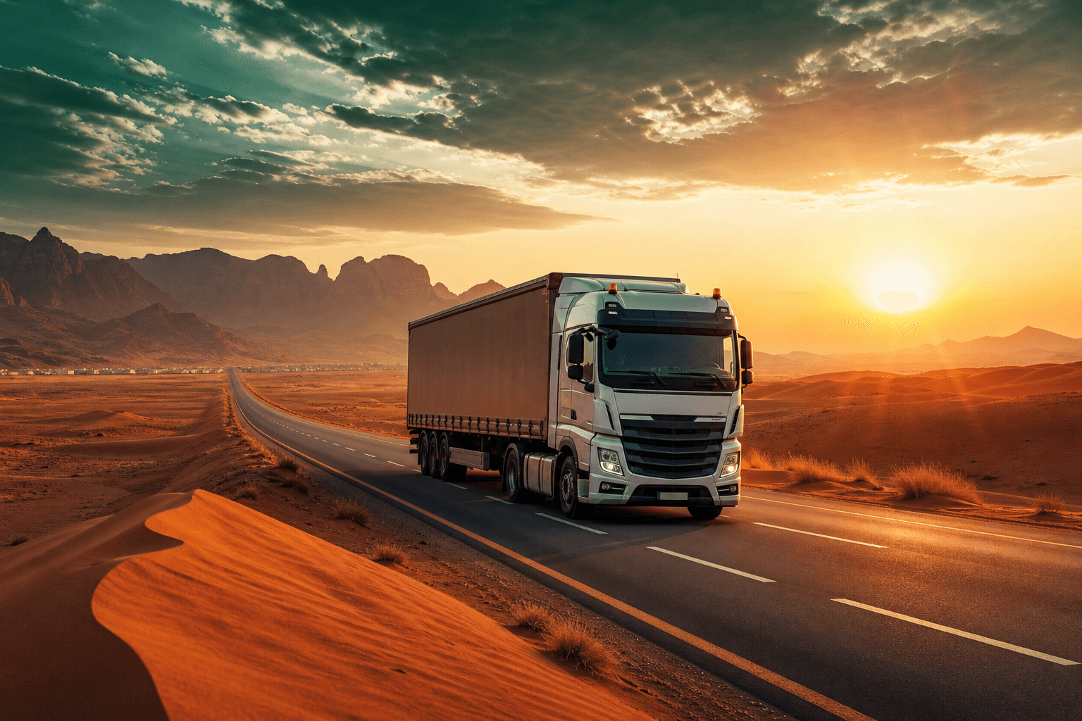 Saudi Arabia truck driver guide