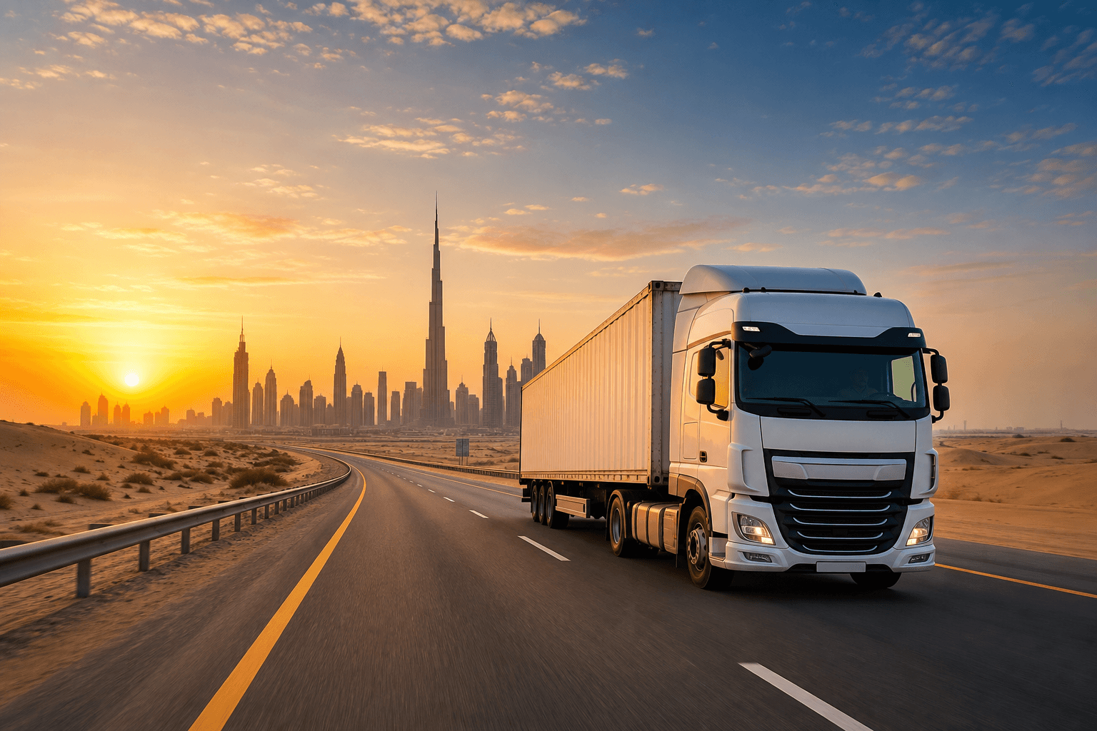 UAE / Dubai truck driver guide